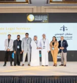 Sultan Al Hosani Legal Consultants Firm receiving the Corporate Legal Services Industry Trailblazer award at the MEA Business Achievement Awards 2026